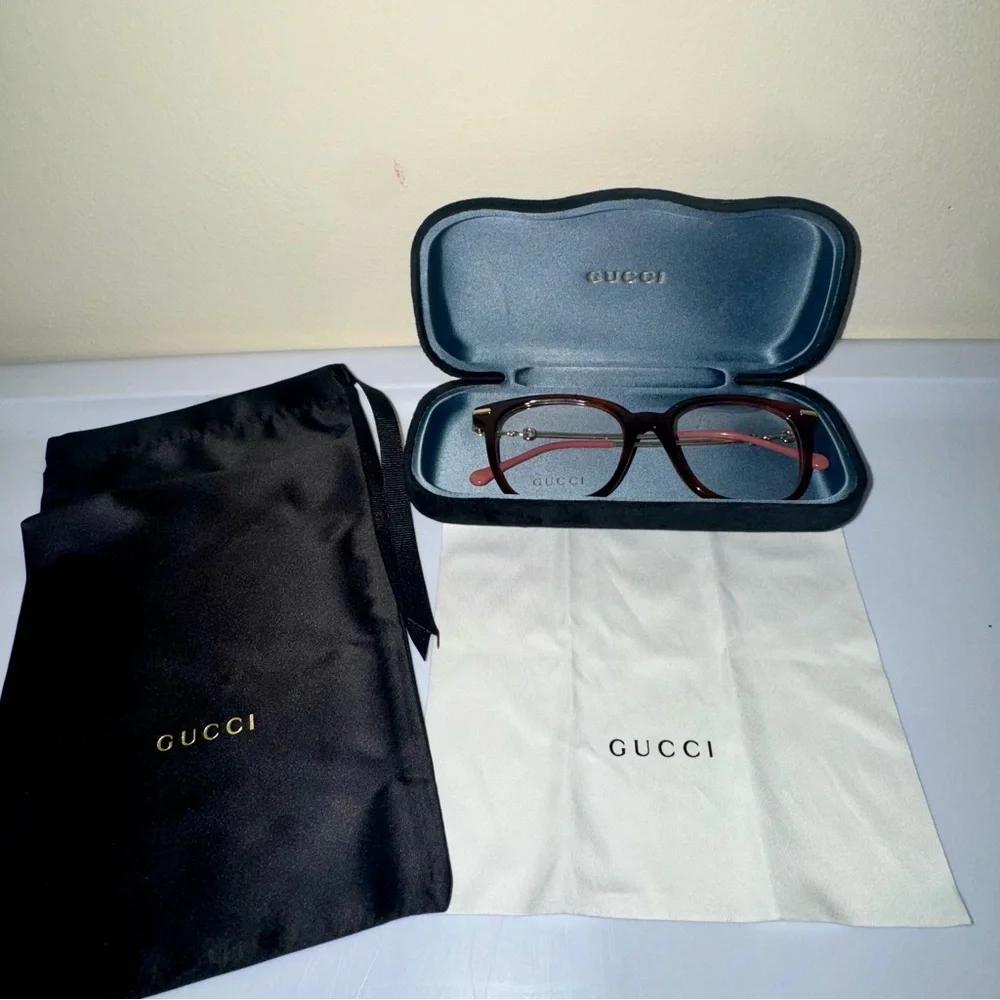 Gucci rectangular optical